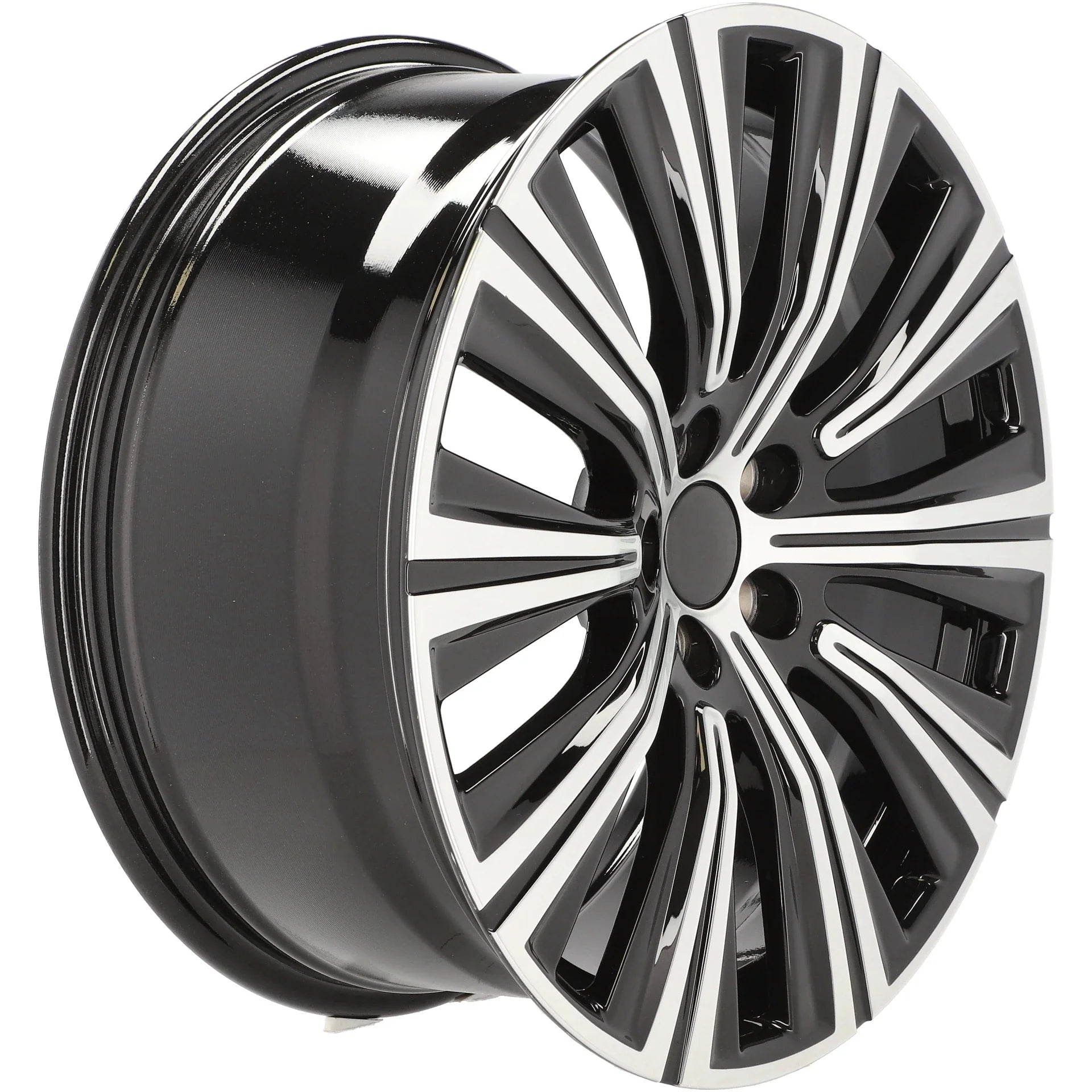 Alu kola pro Volvo H3337F 8.5x19 5x108 ET47 63.4 Black Polished | Wheelsup.cz