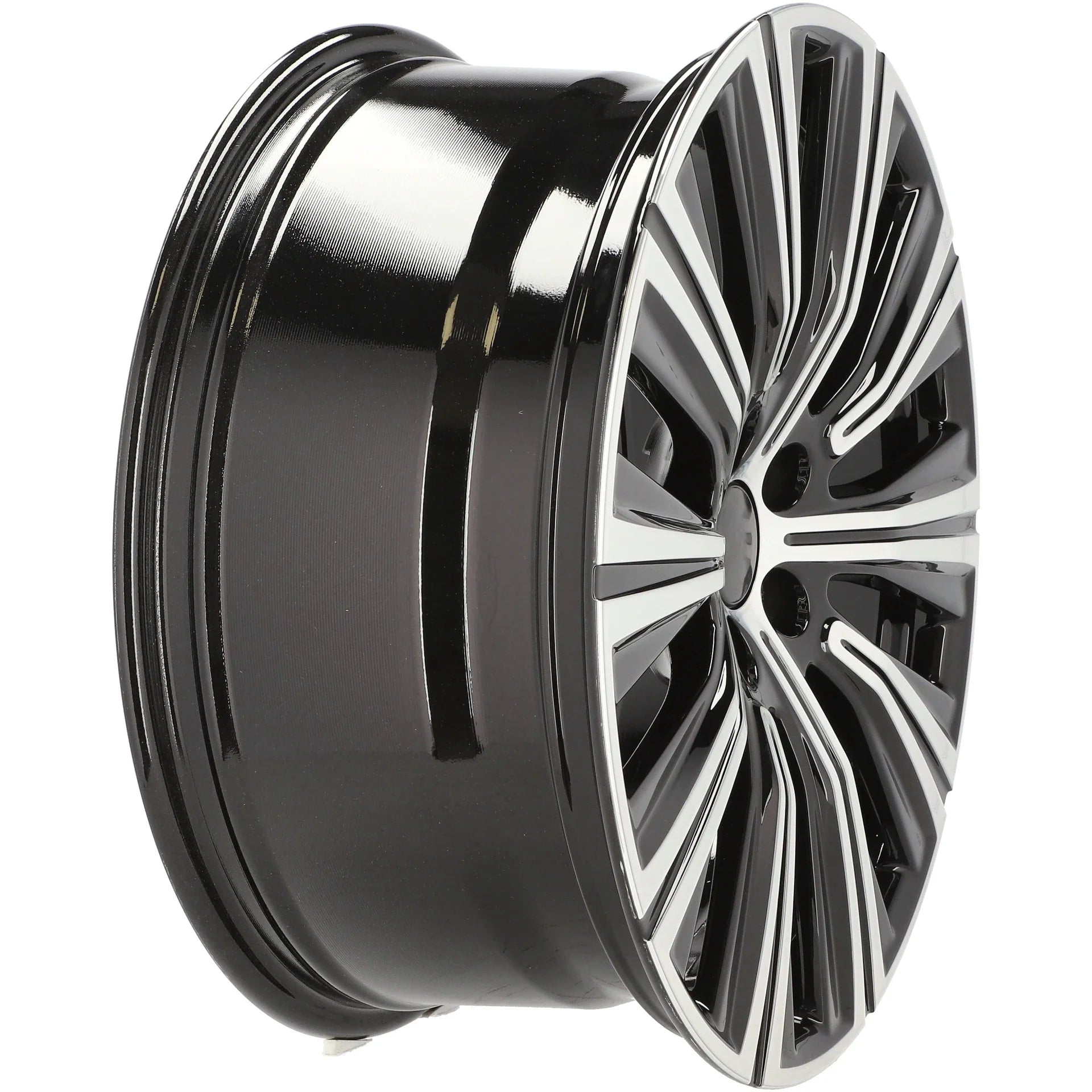 Alu kola pro Volvo H3337F 8.5x19 5x108 ET47 63.4 Black Polished | Wheelsup.cz