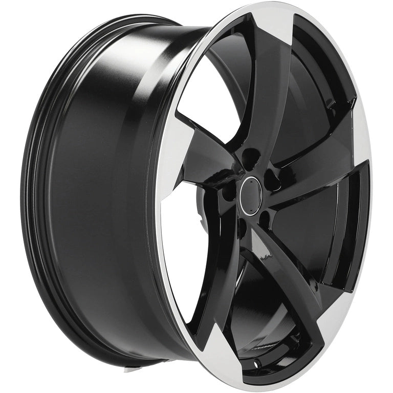 Alu kola pro Audi H3388F 8.5x19 5x112 ET35 66.6 Black Polished | Wheelsup.cz