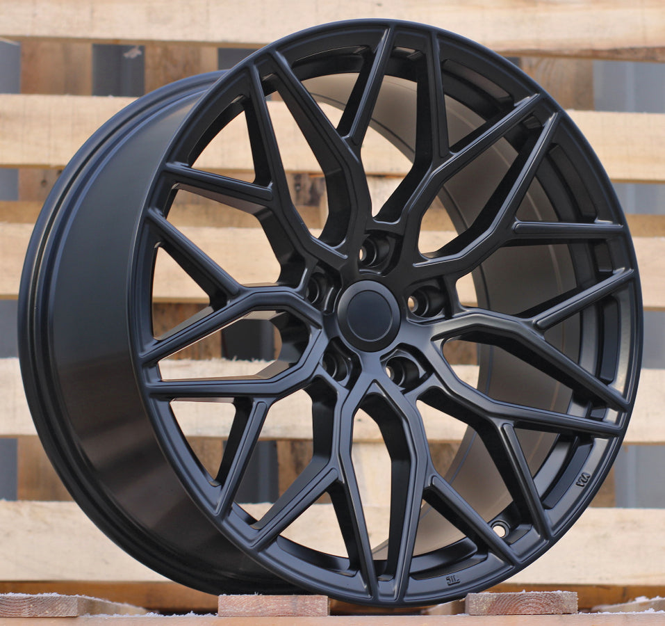 Alu kola Racing Line H4101 8.5x19 5x120 ET33 Black Half Matt Racing Line WheelsUp
