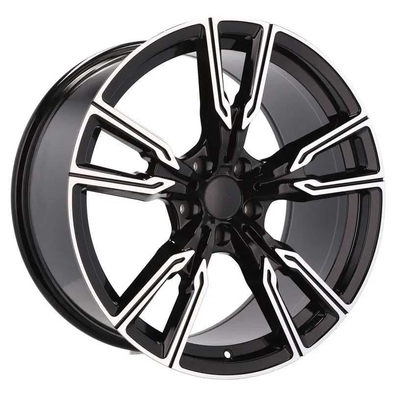 Alu kola pro BMW H5033 10.5x22 5x112 ET43 66.6 Black Polished | Wheelsup.cz