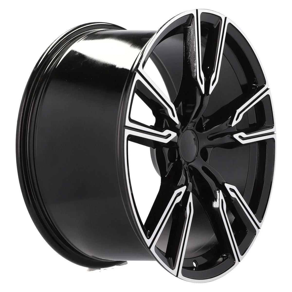Alu kola pro BMW H5033 9x20 5x112 ET35 66.6 Black Polished | Wheelsup.cz
