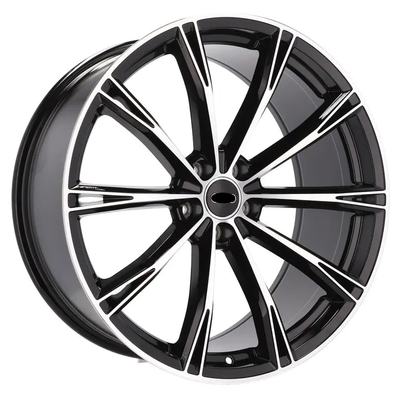 Alu kola pro Audi H5060 9.5x22 5x112 ET31 66.6 Black Polished