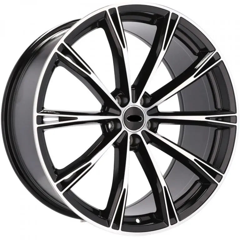 Alu kola pro Audi H5060 8x18 5x112 ET40 66.6 Black Polished