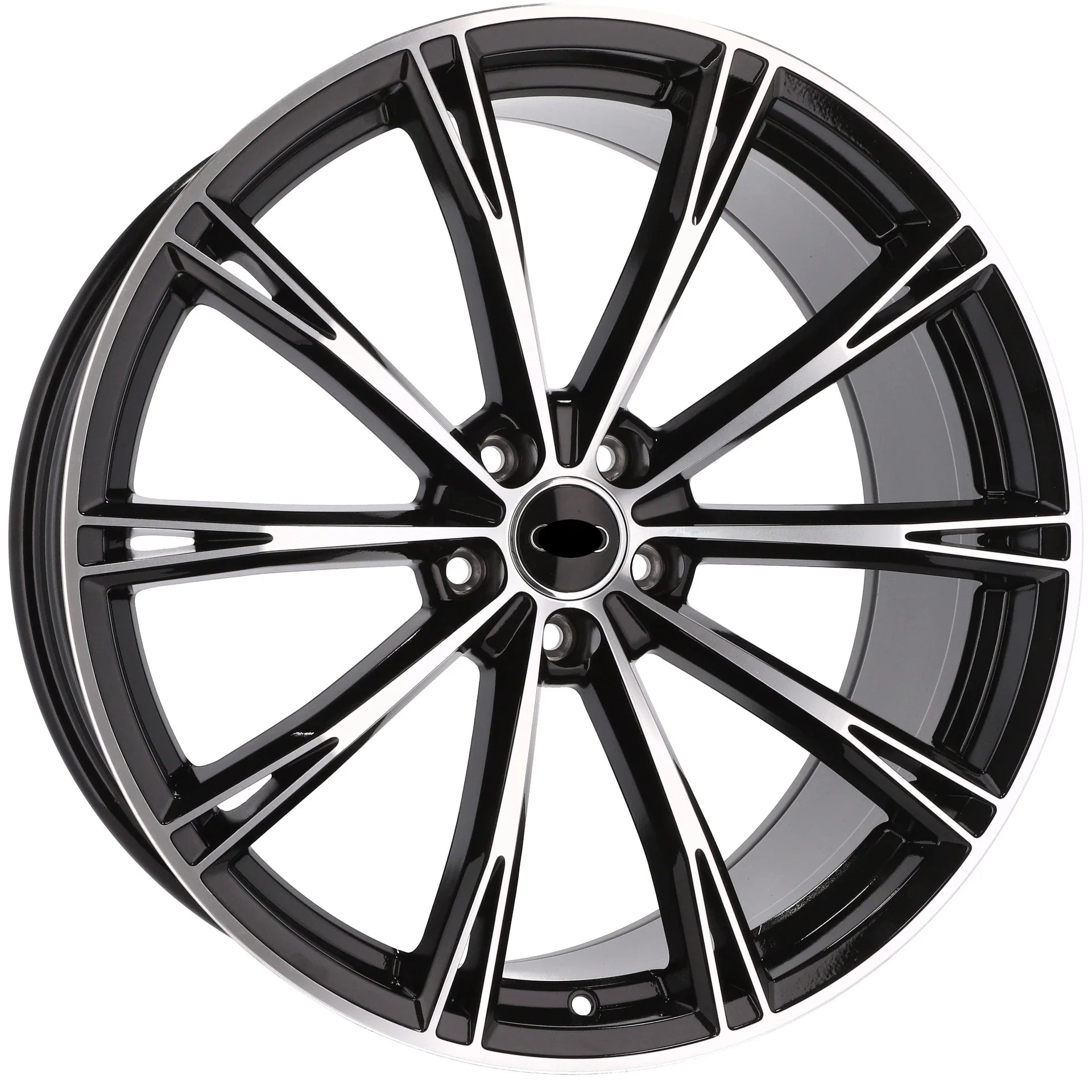 Alu kola pro Audi H5060 8x18 5x112 ET35 66.6 Black Polished | Wheelsup.cz