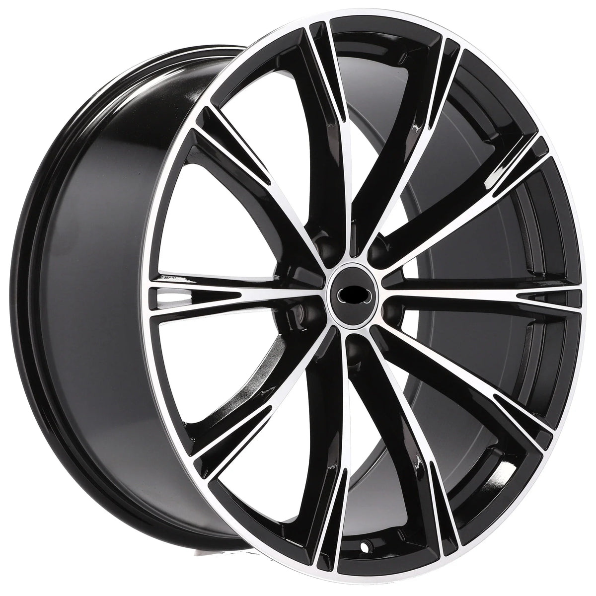 Alu kola pro Audi H5060 8x18 5x112 ET35 66.6 Black Polished | Wheelsup.cz