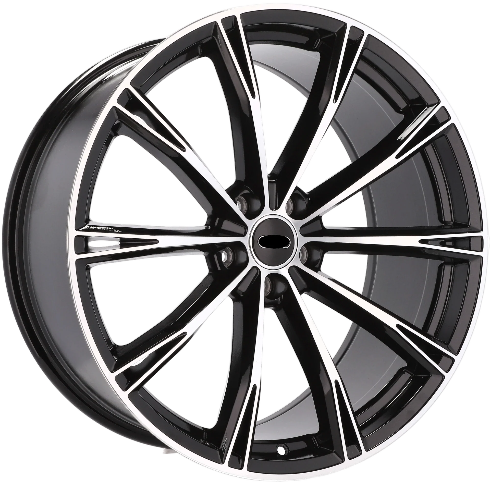 Alu kola pro Audi H5060 8x18 5x112 ET35 66.6 Black Polished | Wheelsup.cz