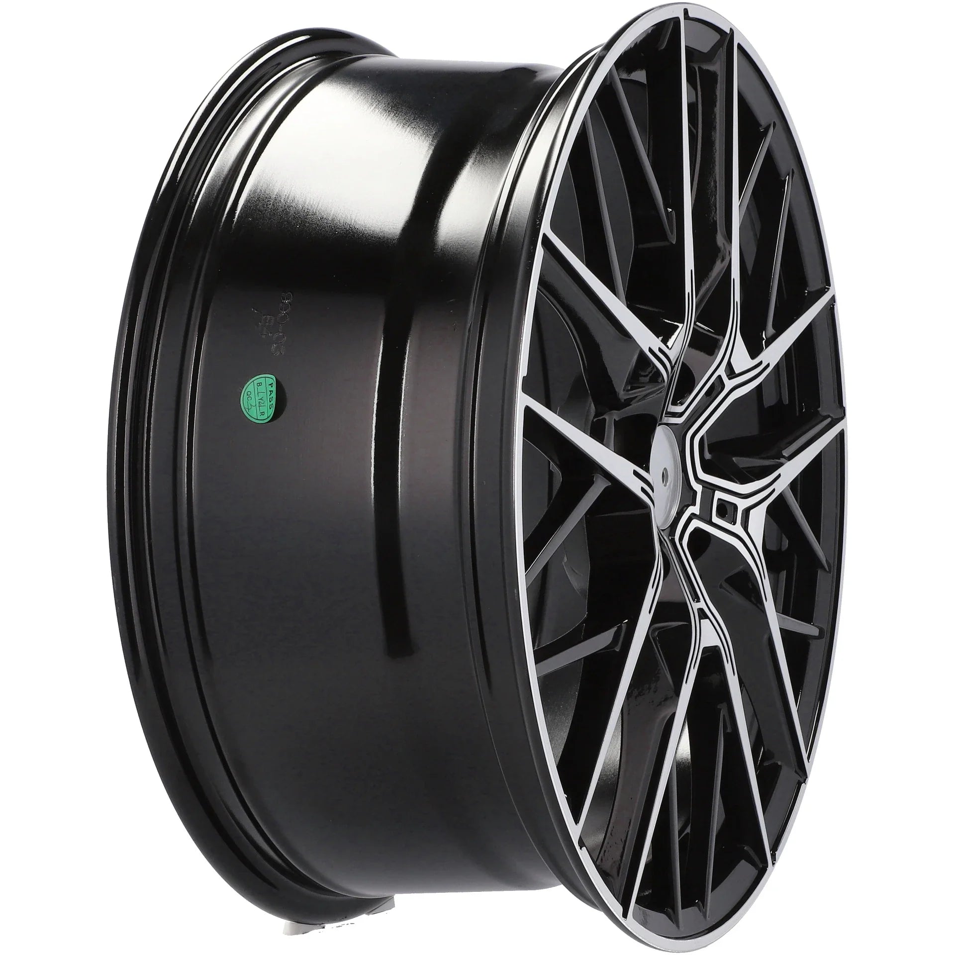 Alu kola pro BMW H5080 7.5x17 5x112 ET28 66.6 Black Polished | Wheelsup.cz
