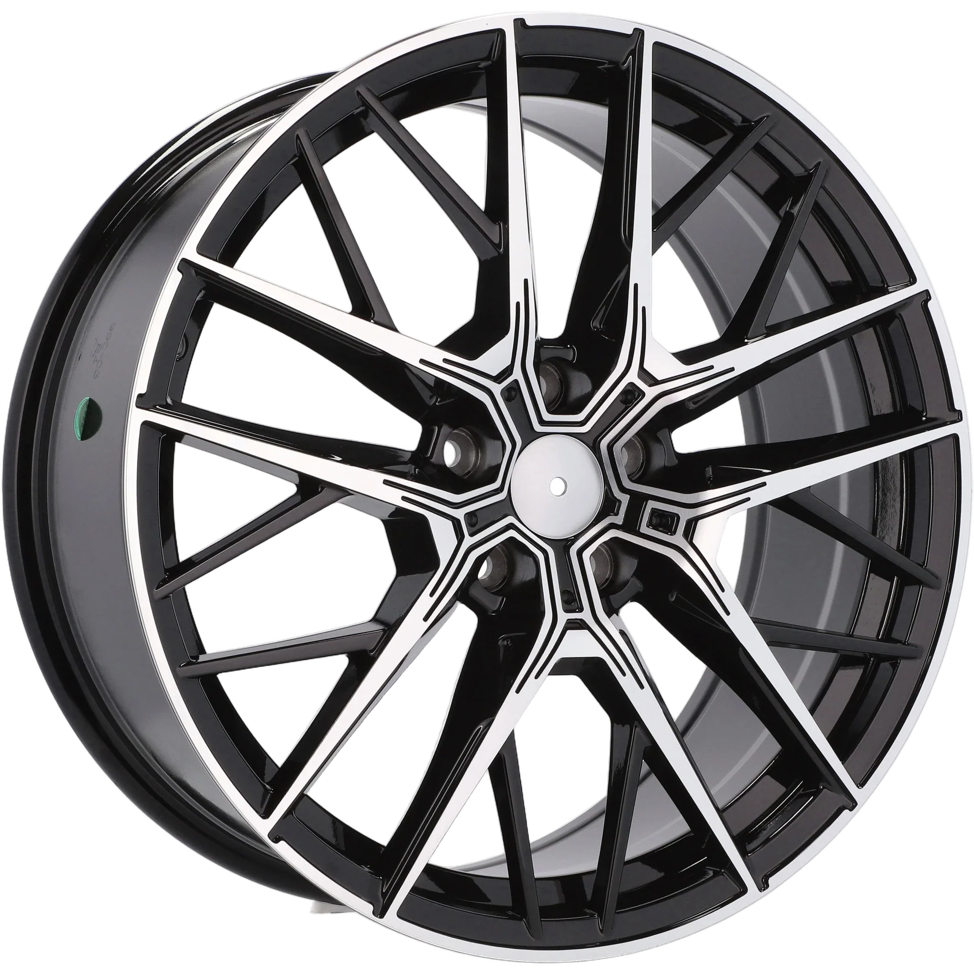 Alu kola pro BMW H5080 8x18 5x112 ET50 66.6 Black Polished | Wheelsup.cz