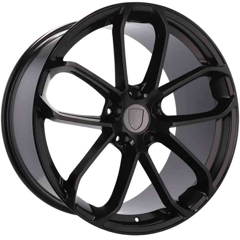 Alu kola pro Porsche H5084 9.5x20 5x130 ET45 71.6 Black Half Matt | Wheelsup.cz
