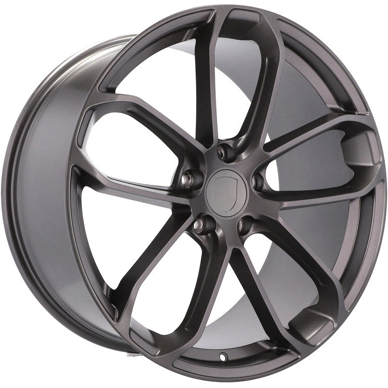 Alu kola pro Porsche H5084 9.5x21 5x130 ET46 71.6 Gun Metal Half Matt | Wheelsup.cz