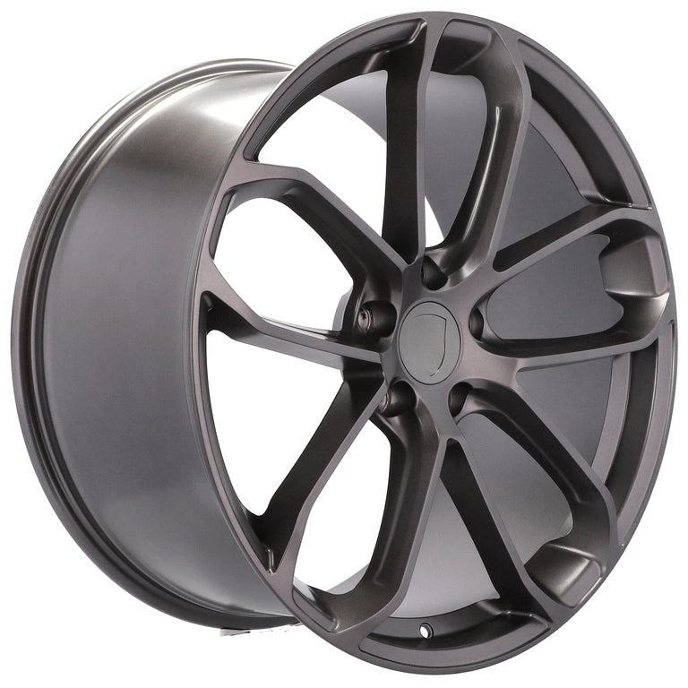 Alu kola pro Porsche H5084 9.5x21 5x130 ET46 71.6 Gun Metal Half Matt | Wheelsup.cz