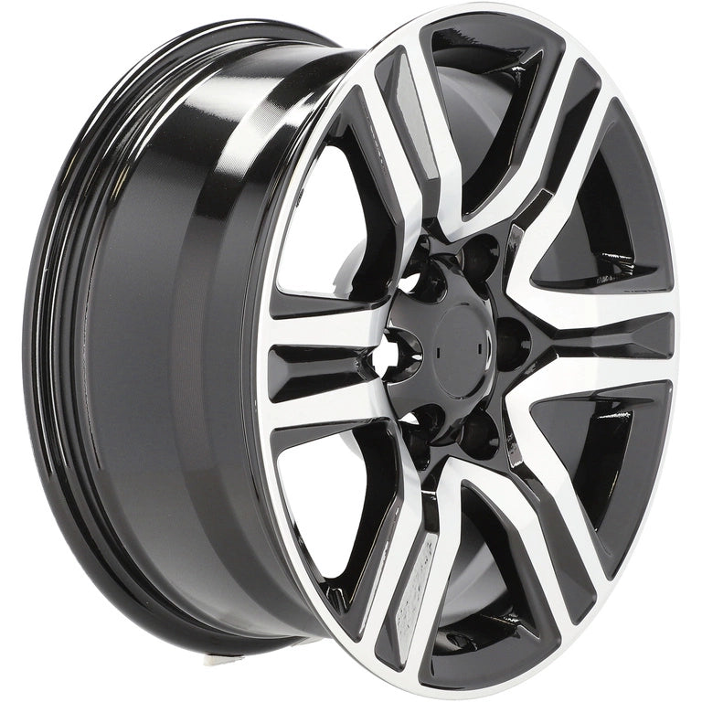 Alu kola pro Toyota H718F 7.5x17 6x139.7 ET25 106.1 Black Polished | Wheelsup.cz