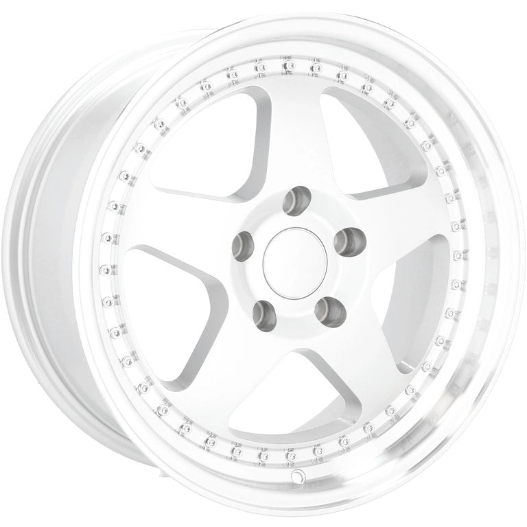 Alu kola pro BMW HE750 8x17 5x120 ET34 72.6 Silver & Polished Lip