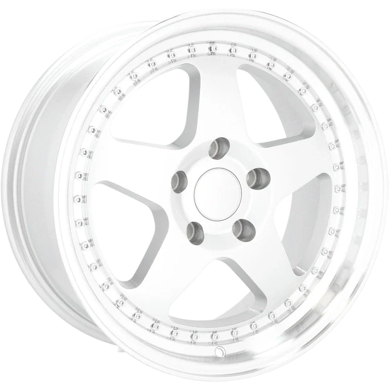 Alu kola pro BMW HE750 8x17 5x120 ET34 72.6 Silver & Polished Lip | Wheelsup.cz
