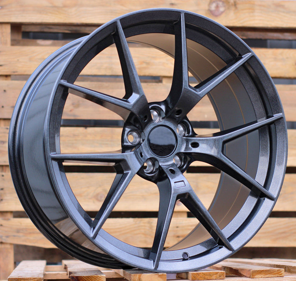 Alu kola Racing Line HE761 8.5x20 5x112 ET26 černá, BMW WheelsUp