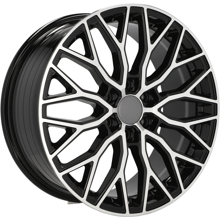 Alu kola pro Ford HF2125 8x18 6x120 ET50 Black Polished | Wheelsup.cz