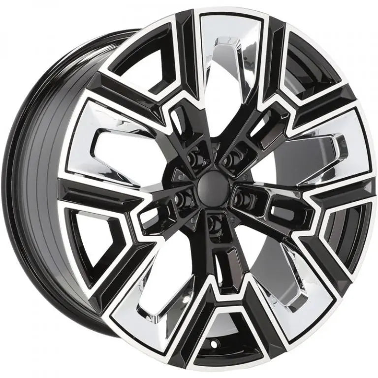 Alu kola pro BMW HF5220 8.5x20 5x112 ET28 66.6 Black Polished | Wheelsup.cz