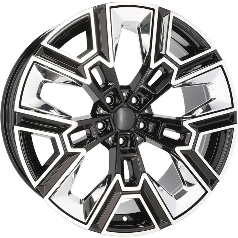 Alu kola pro BMW HF5220 8.5x20 5x112 ET28 66.6 Black Polished | Wheelsup.cz