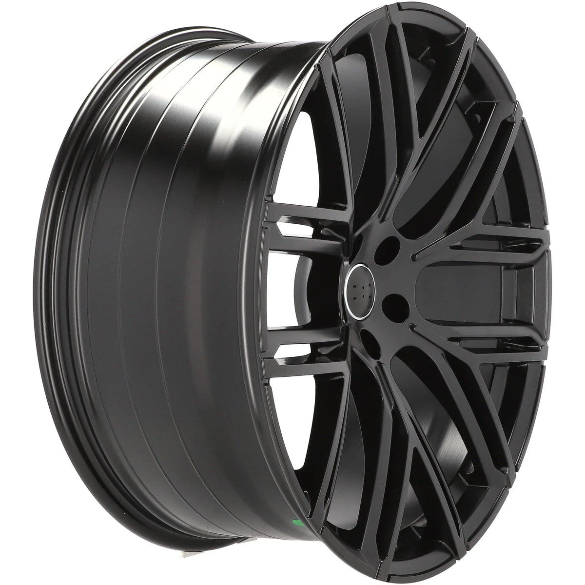 Alu kola pro Audi HF736 10x22 5x112 ET18 66.6 Black Half Matt | Wheelsup.cz
