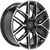 Alu kola pro Audi HF736 8.5x19 5x112 ET38 66.6 Black Polished
