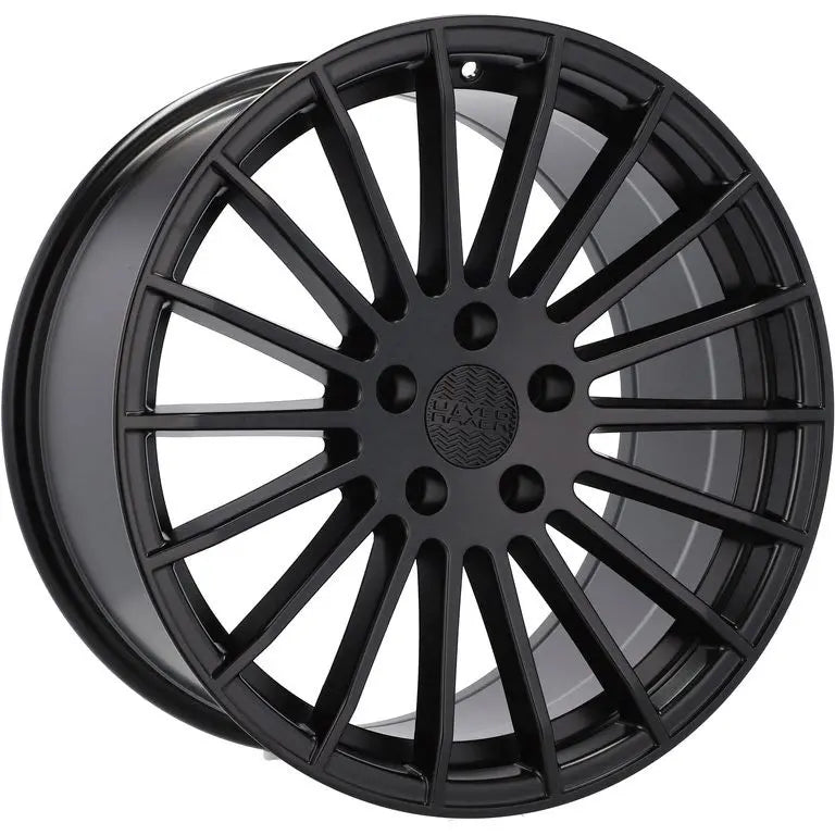Alu kola HAXER HX010 9x22 5x112 ET29 66.6 Black Half Matt | Wheelsup.cz