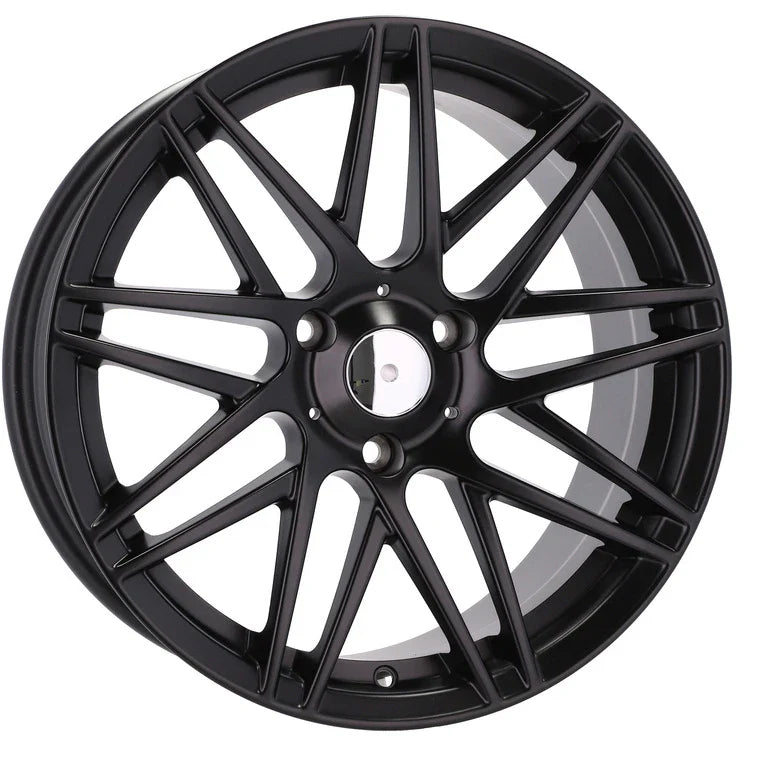 Alu kola pro Smart HX013 5.5x16 3x112 ET30 57.1 Black Half Matt | Wheelsup.cz