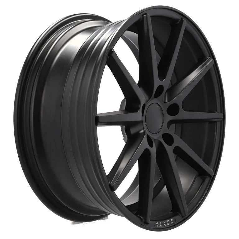 Alu kola HAXER HX014 8.5x19 5x112 ET38 66.6 Black Half Matt | Wheelsup.cz