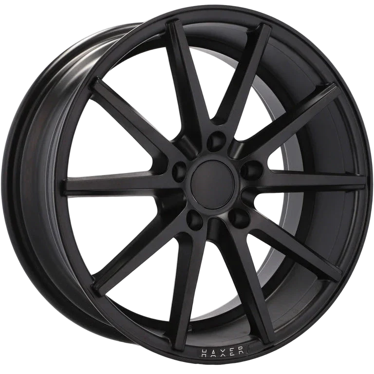 Alu kola HAXER HX014 8.5x19 5x114.3 ET35 73.1 Black Half Matt | Wheelsup.cz