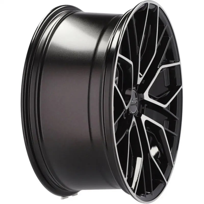 Alu kola HAXER HX015F 9x20 5x112 ET30 66.6 Black Polished | Wheelsup.cz