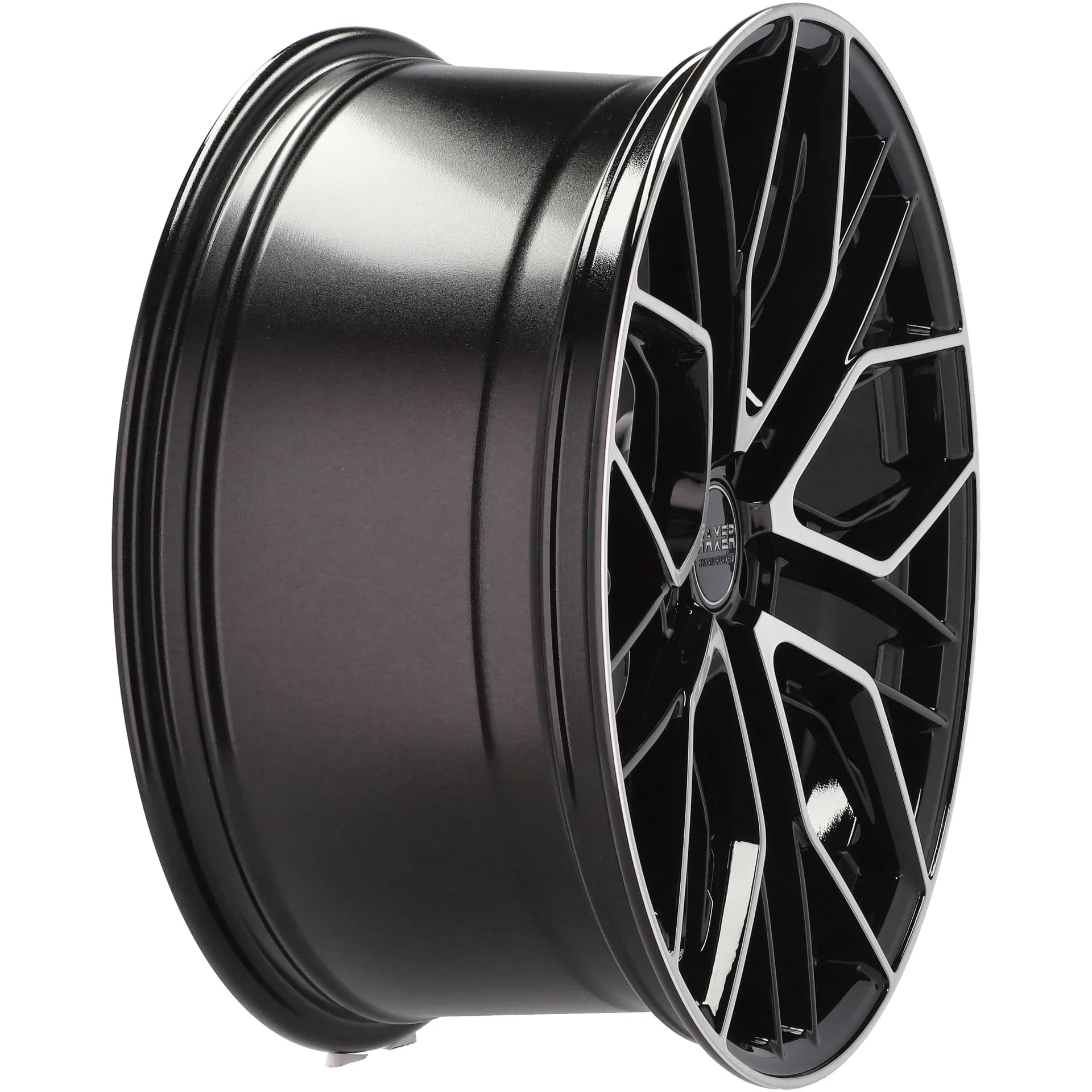 Alu kola HAXER HX015F 9x22 5x112 ET30 66.6 Black Polished | Wheelsup.cz
