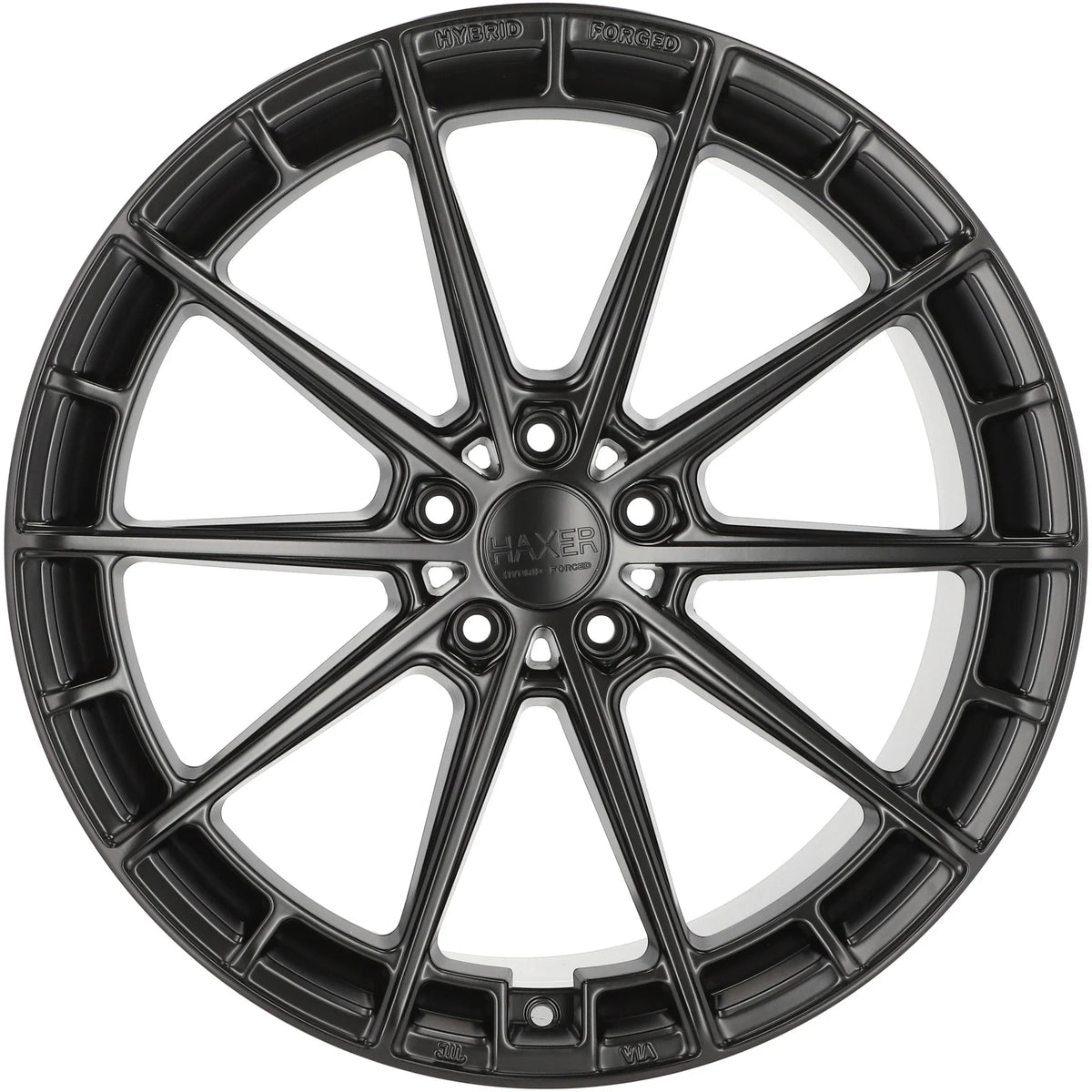 Alu kola pro HAXER HX019F 8x18 5x108 ET42 67.1 Black Half Matt | Wheelsup.cz