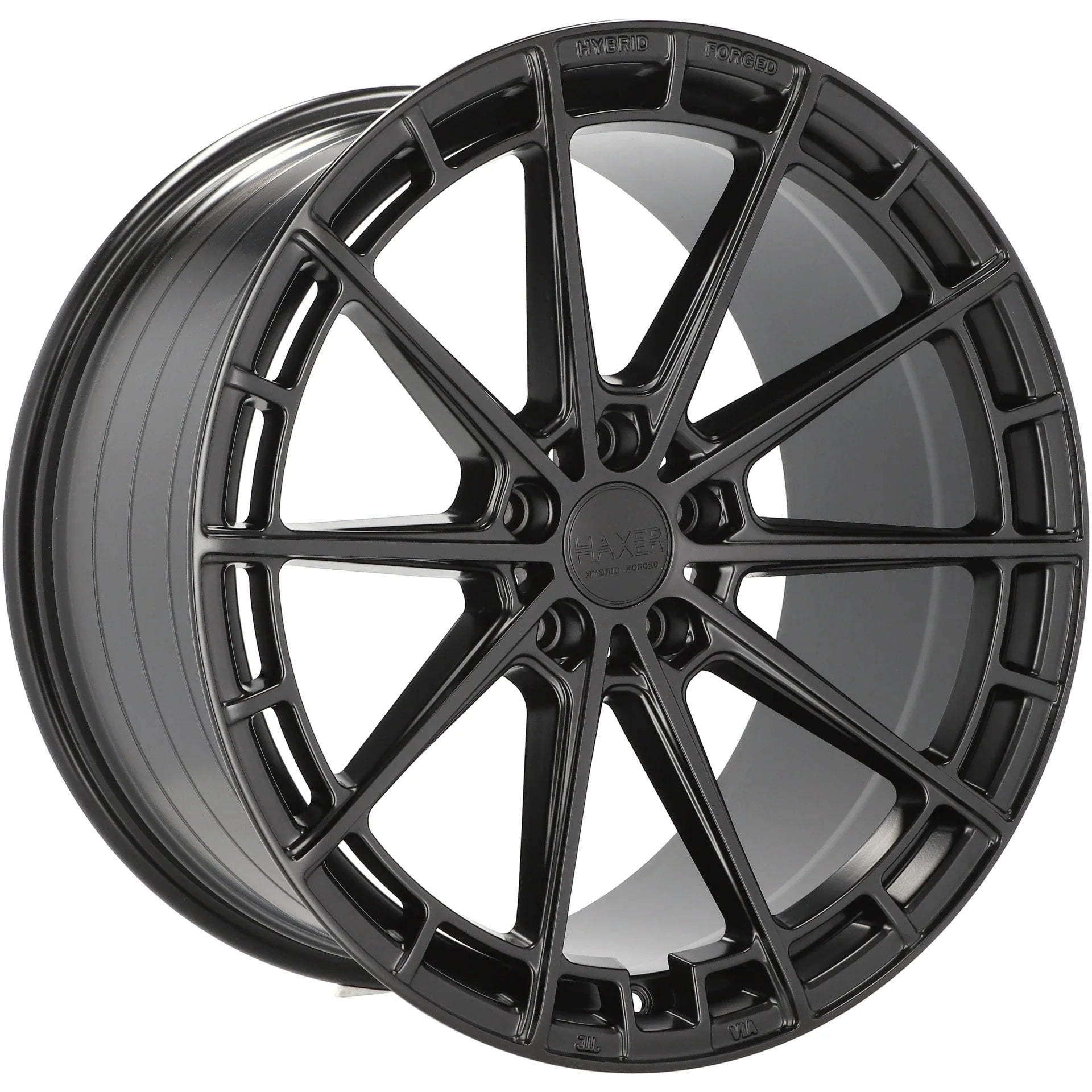 Alu kola pro HAXER HX019F 8x18 5x112 ET35 66.6 Black Half Matt | Wheelsup.cz