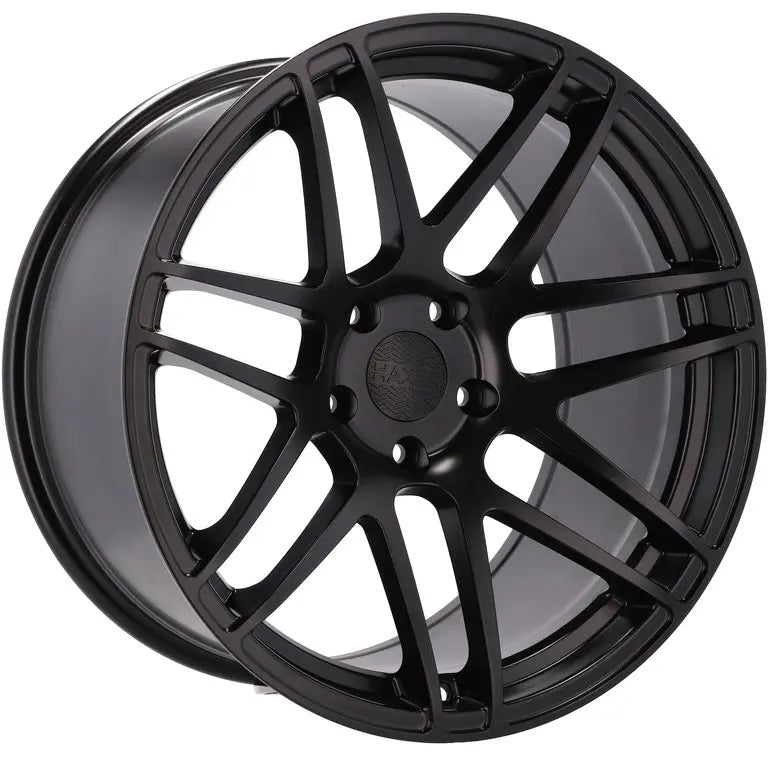 Alu kola HAXER HX020 9x19 5x120 ET20 74.1 Black Half Matt | Wheelsup.cz