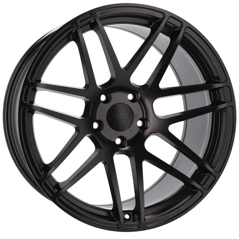 Alu kola HAXER HX020 10x19 5x120 ET15 74.1 Black Half Matt | Wheelsup.cz