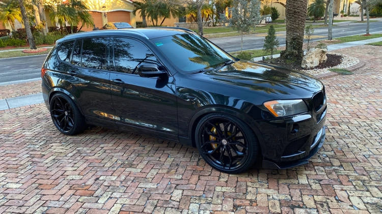 Alu kola HAXER HX021 10x21 5x112 ET46 66.6 Black Half Matt | Wheelsup.cz