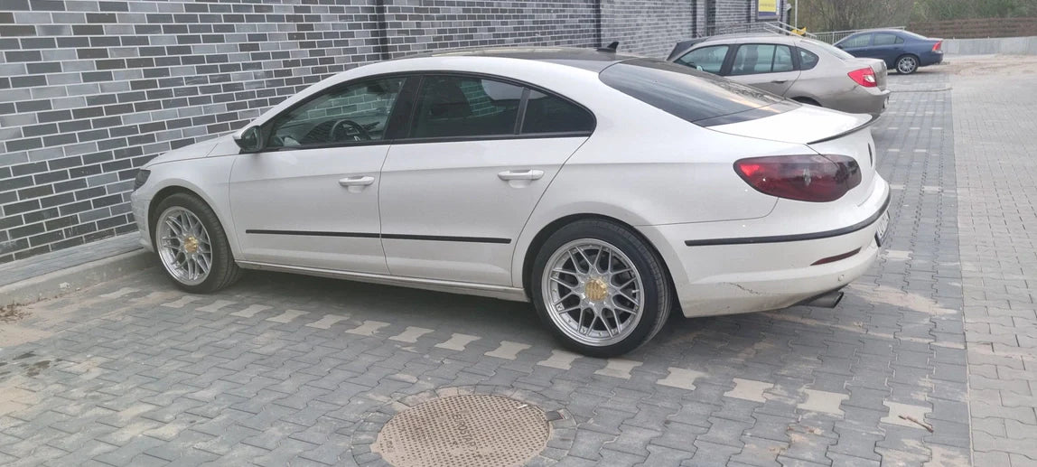 Alu kola HAXER HX025 7x15 4x100 ET25 73.1 Silver & Polished Lip