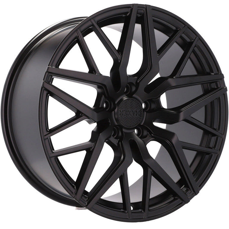 Alu kola HAXER HX035 7.5x17 5x100 ET40 67.1 Black Half Matt | Wheelsup.cz