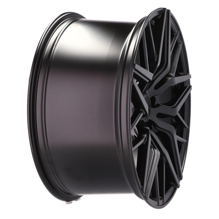 Alu kola HAXER HX035 7.5x17 5x100 ET40 67.1 Black Half Matt | Wheelsup.cz