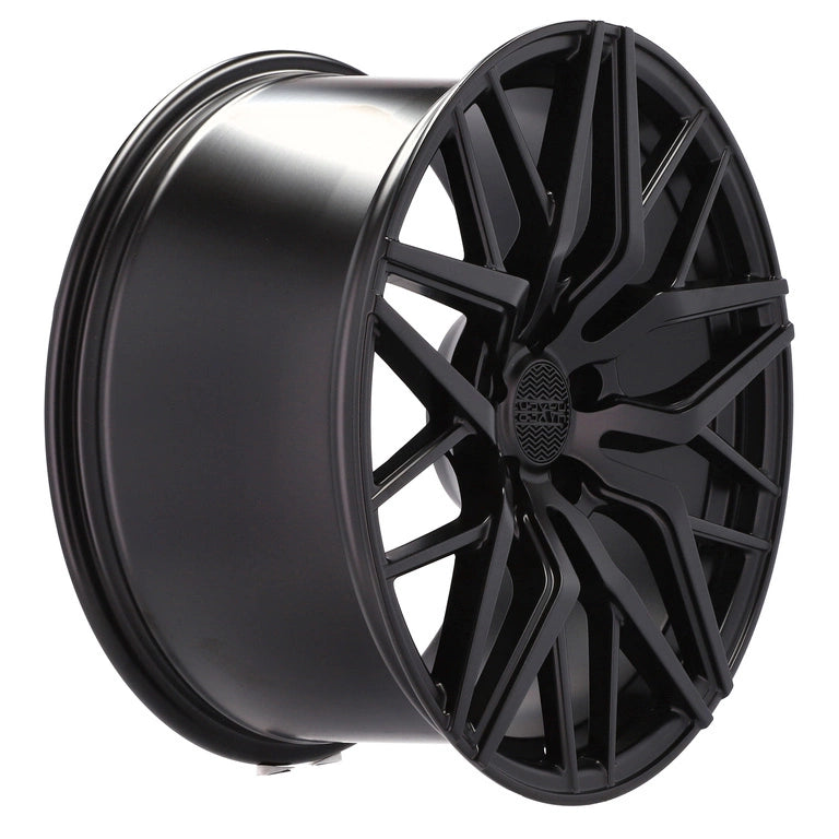 Alu kola HAXER HX035 7.5x17 5x100 ET40 67.1 Black Half Matt