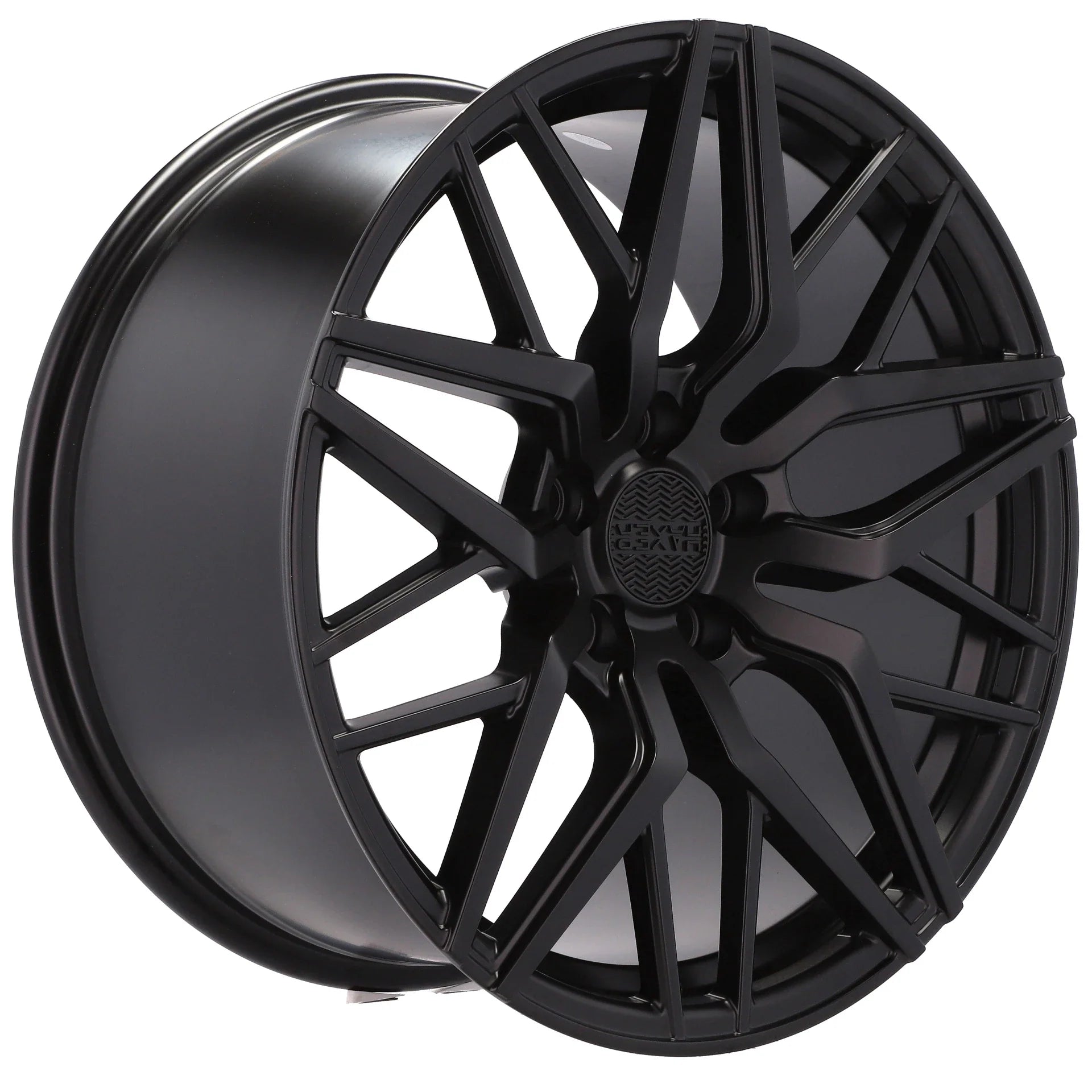 Alu kola pro HAXER HX035 8.5x20 5x114.3 ET40 73.1 Black Half Matt | Wheelsup.cz