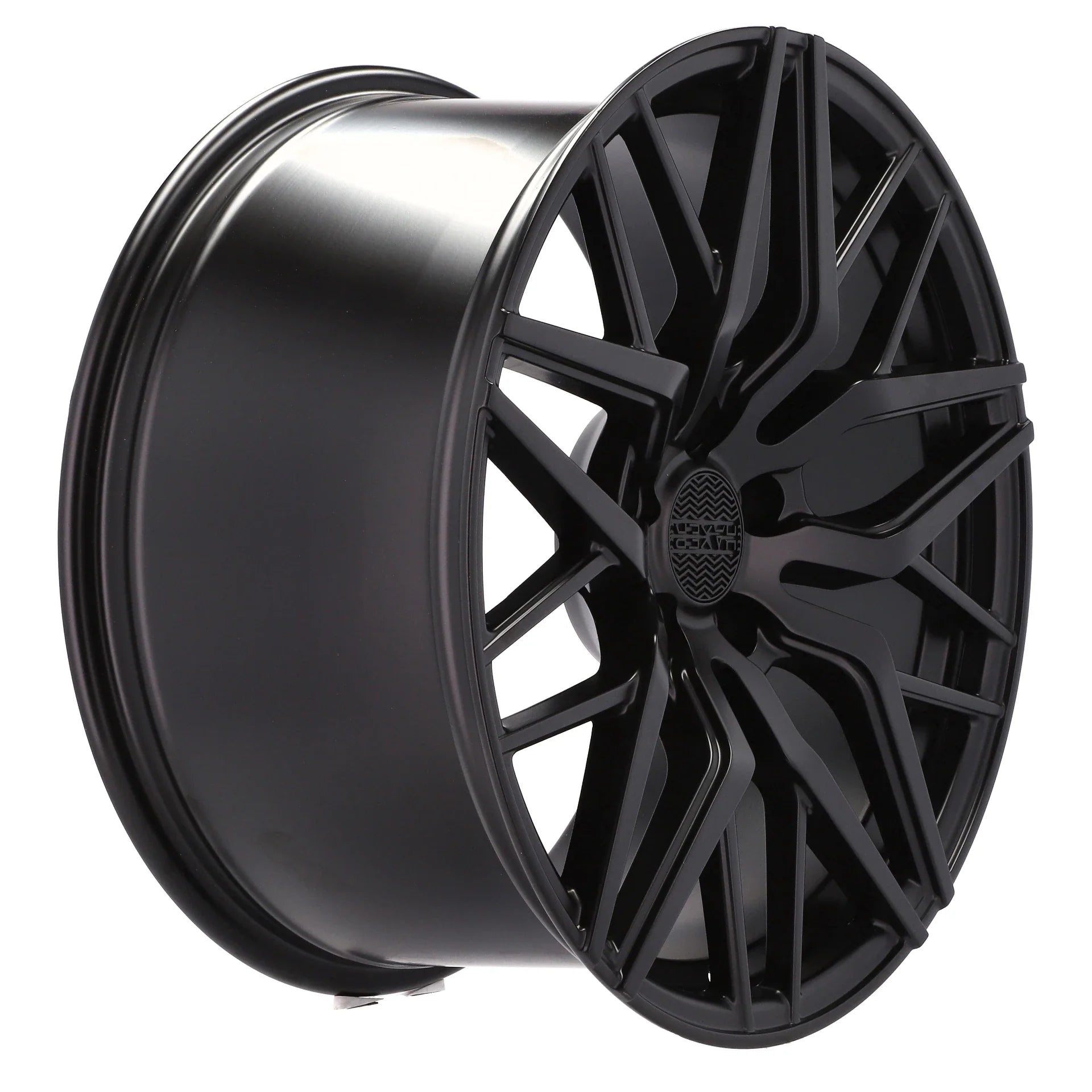 Alu kola pro HAXER HX035 8.5x20 5x114.3 ET40 73.1 Black Half Matt | Wheelsup.cz