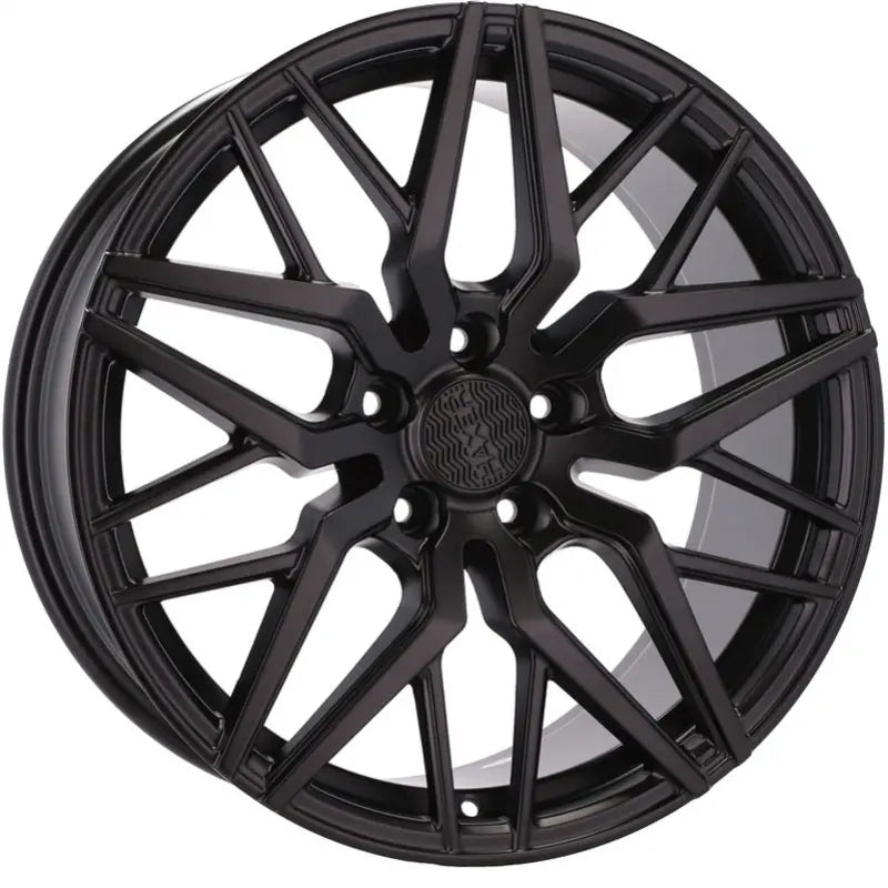 Alu kola HAXER HX035 7.5x17 5x120 ET34 72.6 Black | Wheelsup.cz