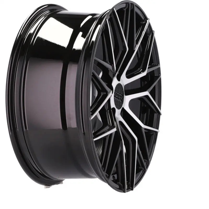 Alu kola HAXER HX035 8x18 5x112 ET40 66.6 Black Polished | Wheelsup.cz