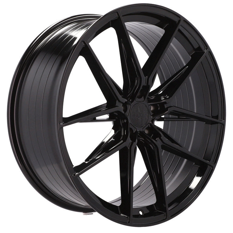 Alu kola HAXER HX036F 10.5x21 5x112 ET40 66.6 Black | Wheelsup.cz