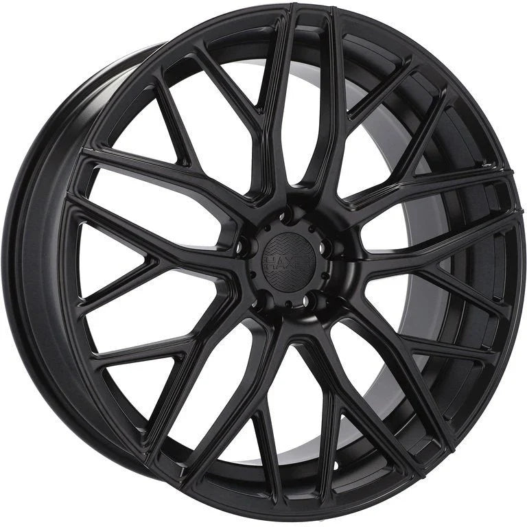 Alu kola HAXER HX038 10.5x21 5x112 ET38 66.6 Black Half Matt | Wheelsup.cz