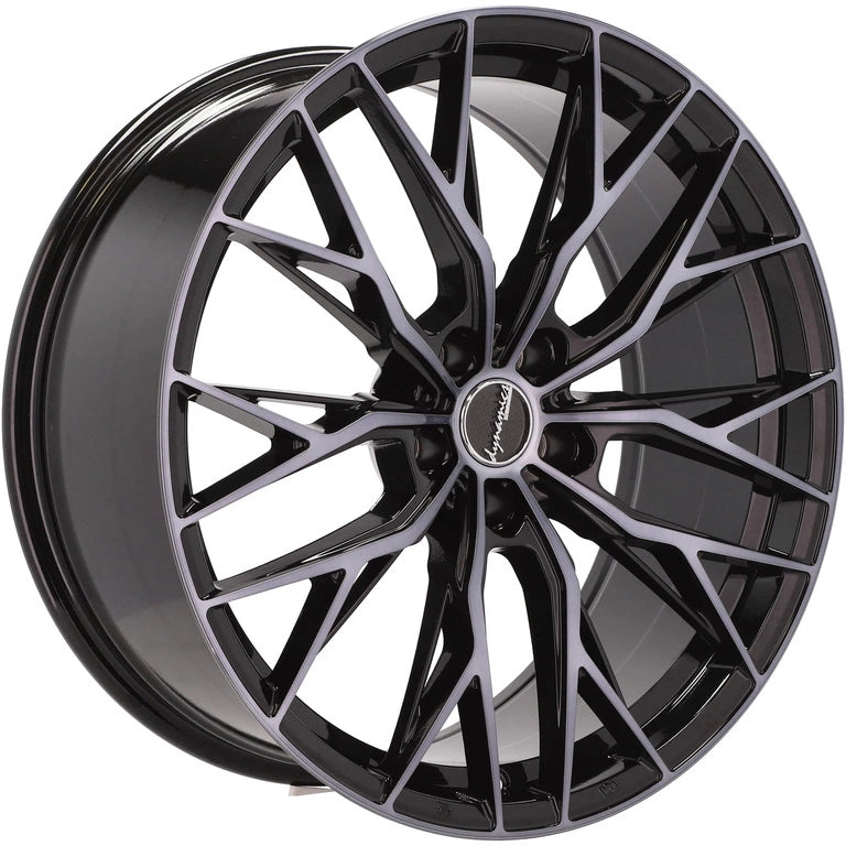 Alu kola HAXER HX042 8.5x20 5x112 ET35 66.6 Black & Tinted Face