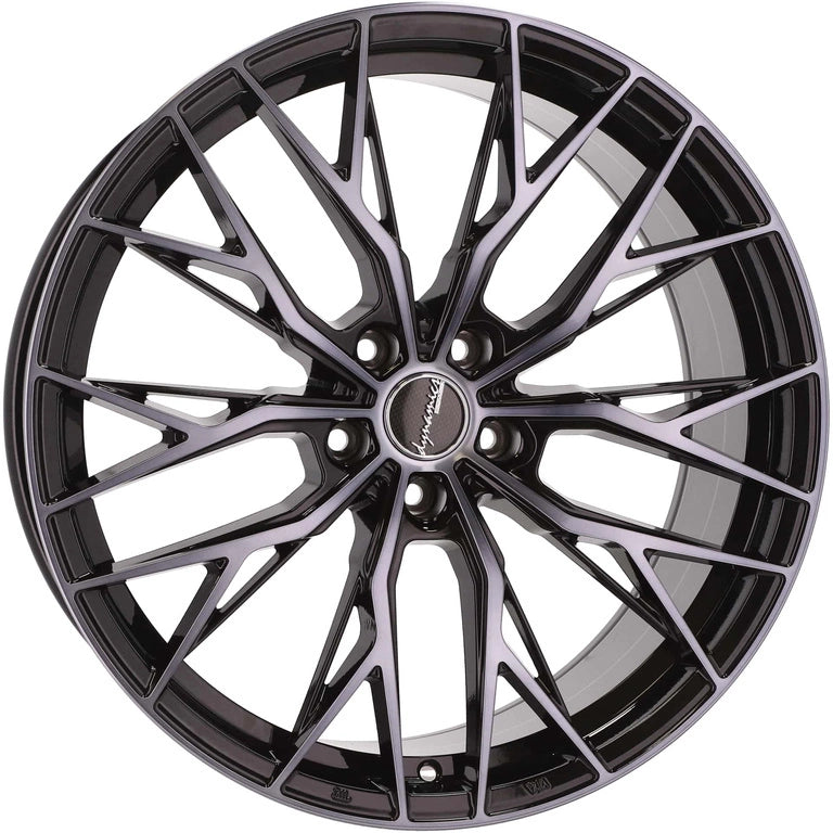 Alu kola HAXER HX042 8.5x20 5x112 ET35 66.6 Black & Tinted Face | Wheelsup.cz