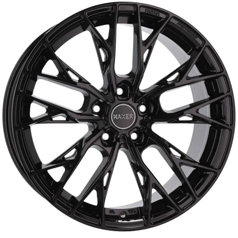 Alu kola HAXER HX042 9.5x20 5x112 ET40 66.6 Black | Wheelsup.cz