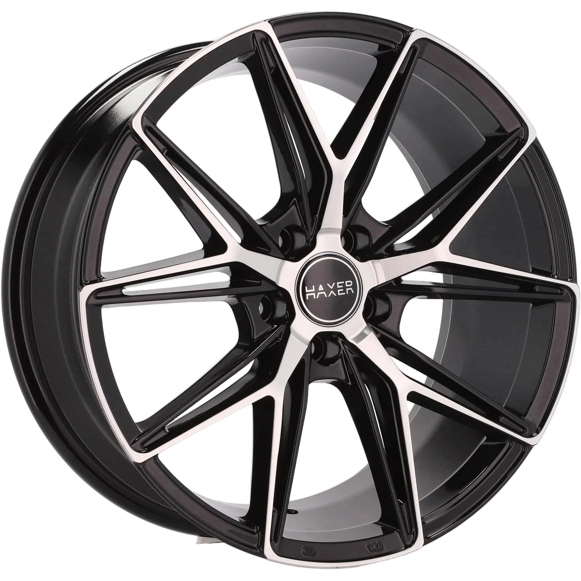 Alu kola HAXER HX043 8x18 5x110 ET28 65.1 Black Polished | Wheelsup.cz